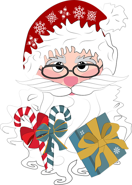 Free Christmas Santa Claus vector and picture