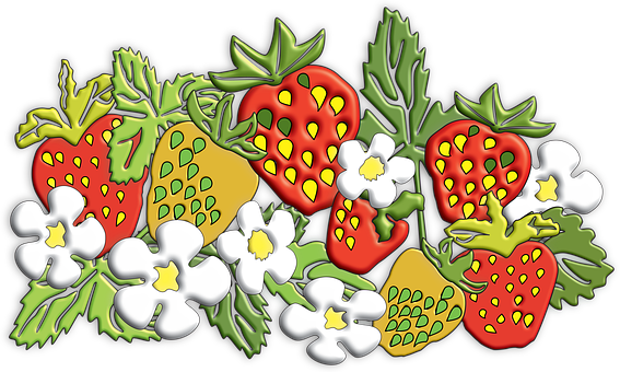 Free Strawberries Berry illustration and picture
