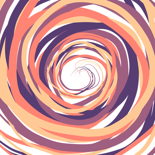 Free colorful yellow purple illustration