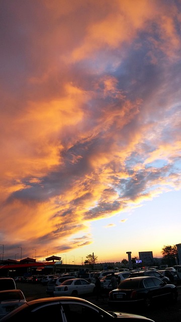 Free Glow Sunset photo and picture