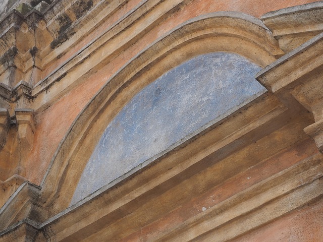 Italien, Sardinien, Kirke, Væg, Pastel