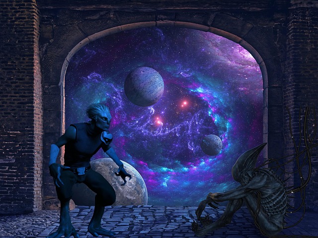Free background space planet illustration