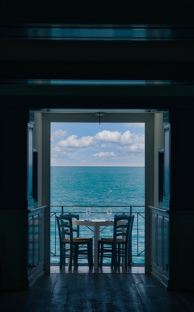Tabela, Terraço, Restaurante, Abordado