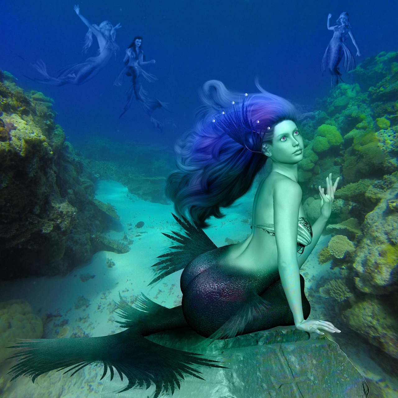 Realistic Mermaid Art realistic-mermaid-art