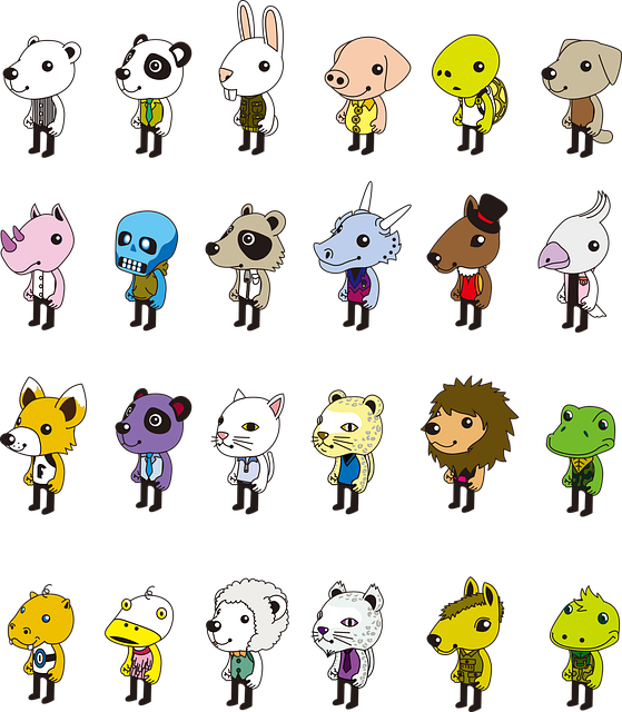 Free Animal Animal Character vector and picture