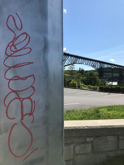Grafitti, Imagen, Ciudad, Urbano, Puente