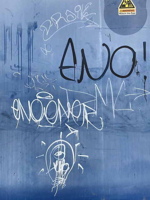 Grafitti, Pintura, Etiqueta, Subterraneo