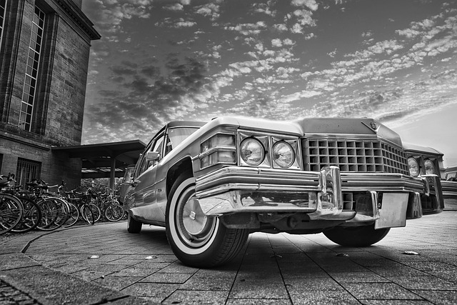 Free Cadillac Hearse photo and picture