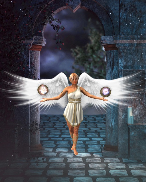 Free background castle doorway illustration