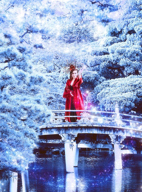Free Fantasy Witch illustration and picture