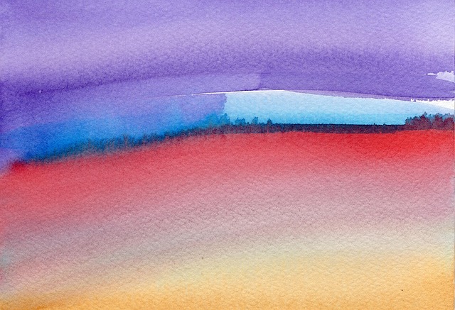 Free landscape art dramatic illustration