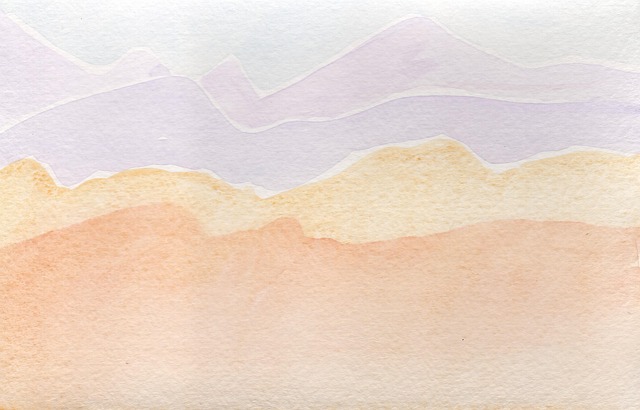 Free watercolor muted pastel illustration