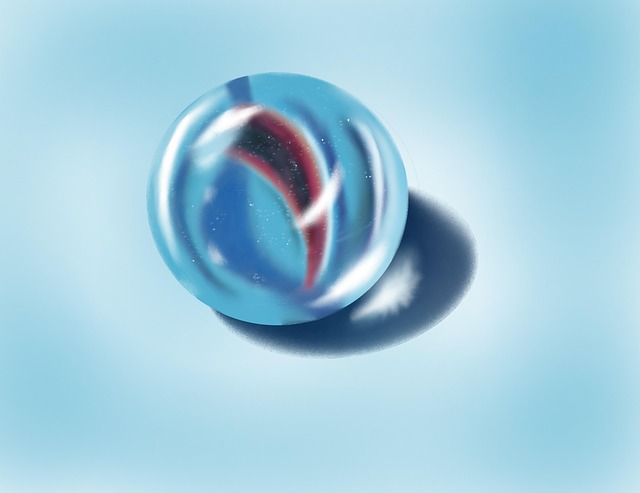 Murmel, Glaskugel, Glas, Rund