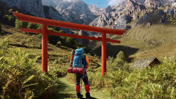 Free Hike Mountains illustration and picture