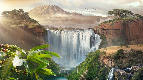 Free Waterfall Coffee photo and picture