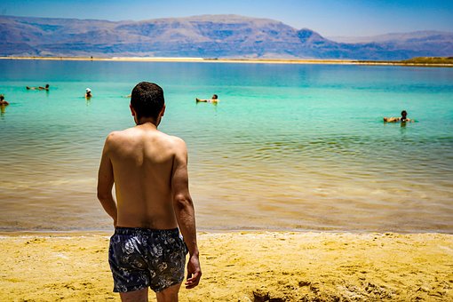 Free Beach Dead Sea photo and picture
