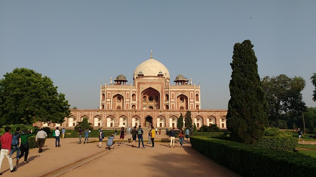 Free New Delhi Humayun Tomb photo and picture