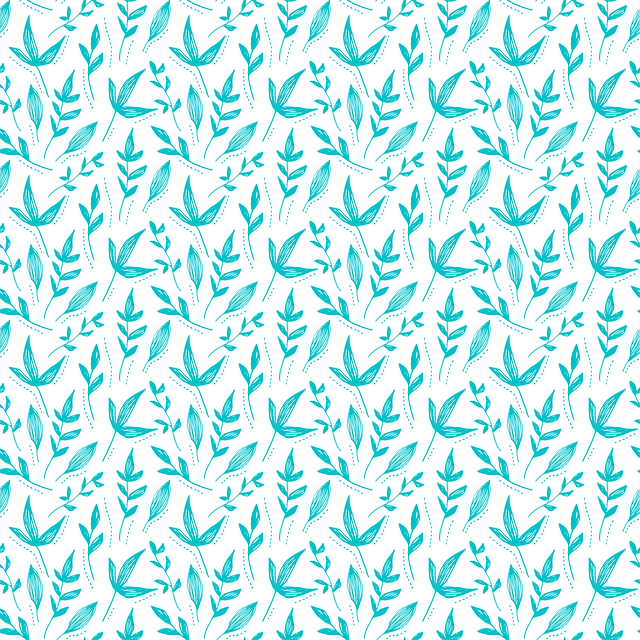 Blad, Natuur, Blauw, Bloem, Patroon