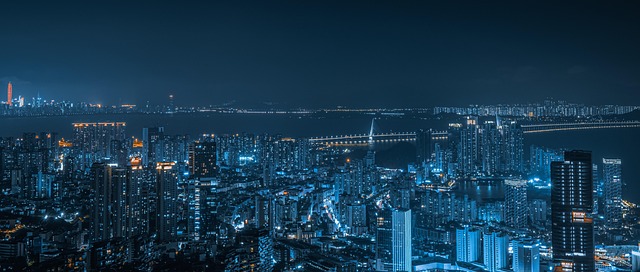 Nachtsicht, Stadt, Nacht, Reisen