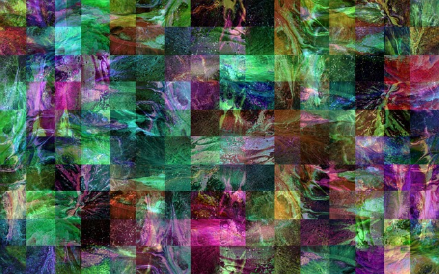 Fundo, Padronizar, Mosaico, Patchwork