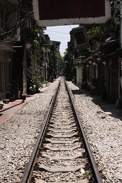 Zuglinie, Hanoi, Vietnam, Fujifilm