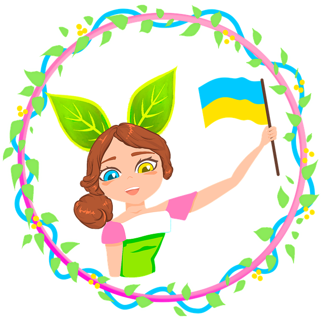 Free ukraine war procreate illustration
