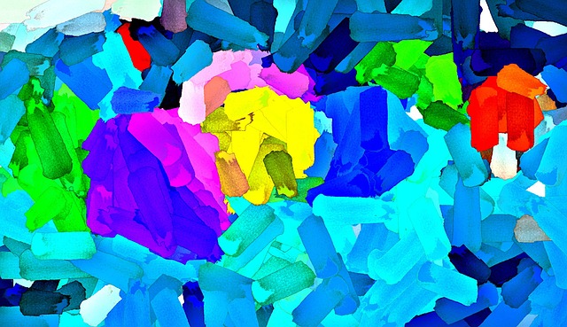 Free abstract colorful background illustration