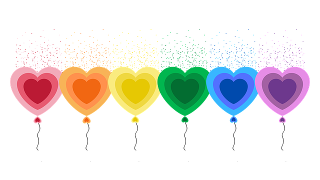 Free happy proudly lgbtq illustration