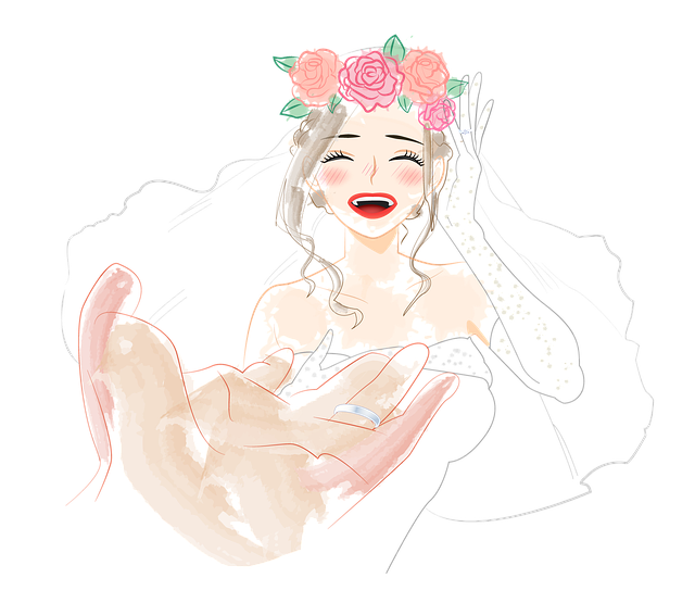 Free bride marriage love illustration