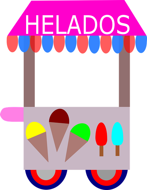 Popsicles, Isbil, Isvogn, Salg Af Is