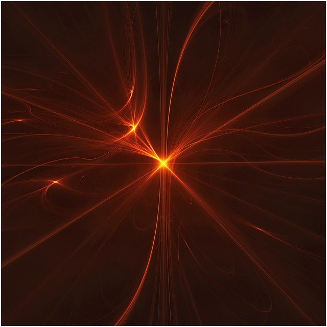 Download free HD stock image of Fractal Star Free fractal star template illustration