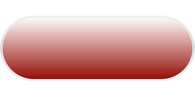 Free brownish red button blank illustration