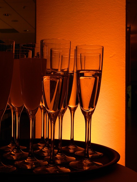 Sekt, Sektempfang, Tablette
