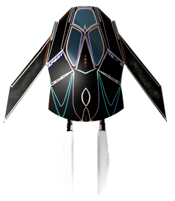 Free rocket spaceship space illustration