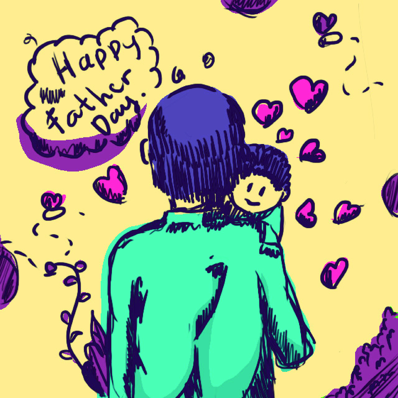 Fathers Day Sketches