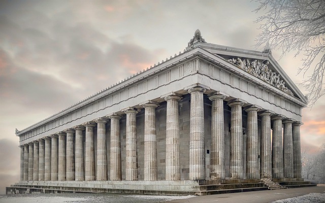 Free walhalla architecture monument illustration