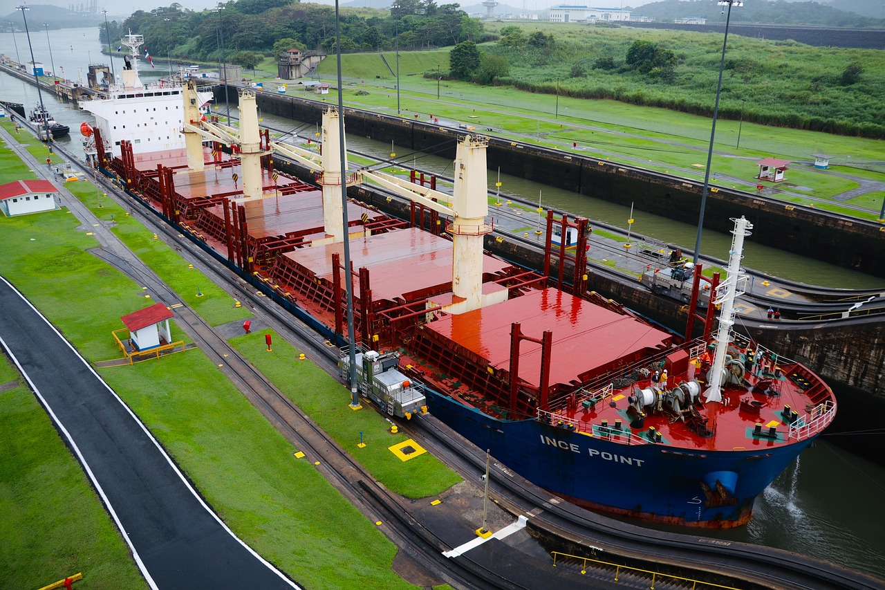 Cargo Ship Panama Canal - Free photo on Pixabay