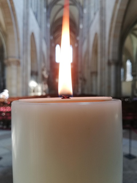 Kaars, Dom, Kerk, Binnenkant, Was