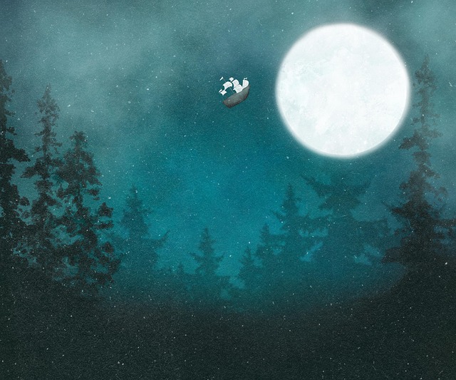 Free forest nature woods illustration