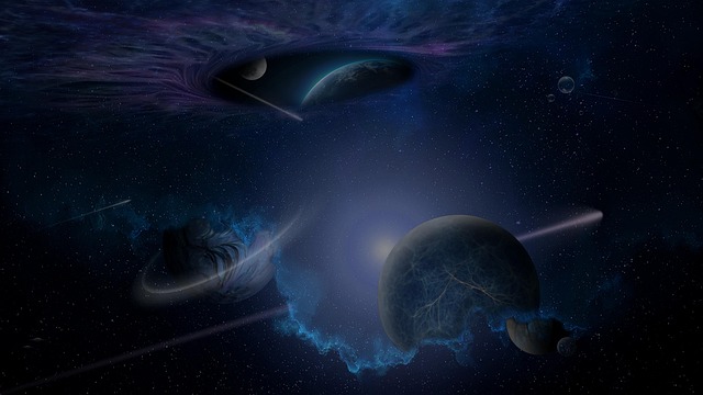 Free space cosmos stars illustration