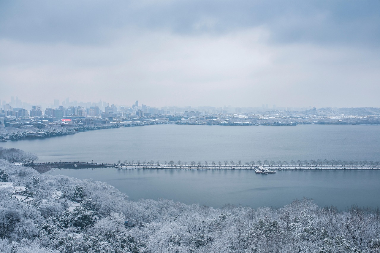 冬天 城市 湖 - Pixabay上的免费照片