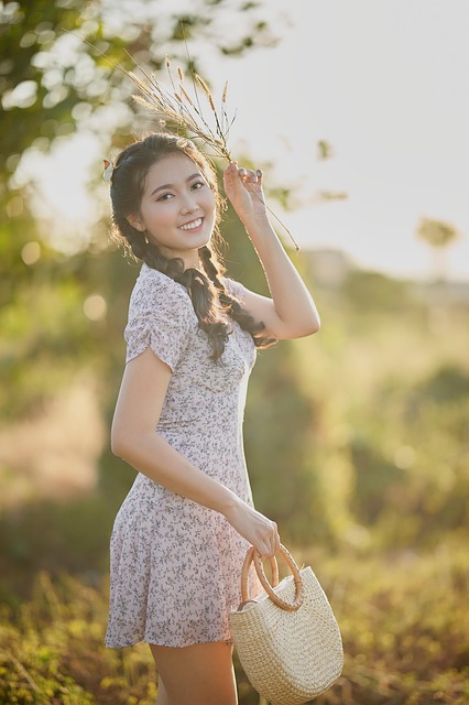 Free Woman Garden photo and picture