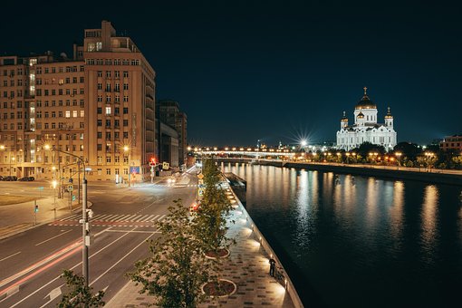 Hd Tapeter, Centrum, Skyline, Solnedgang