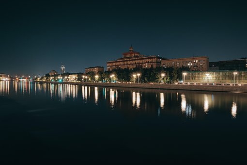 Hd Tapeter, Centrum, Skyline, Solnedgang