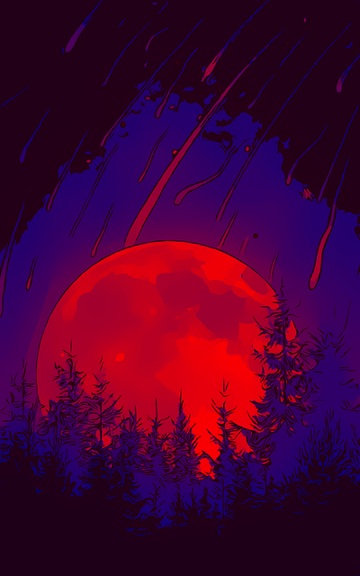 Free moon asteroids meteors vector