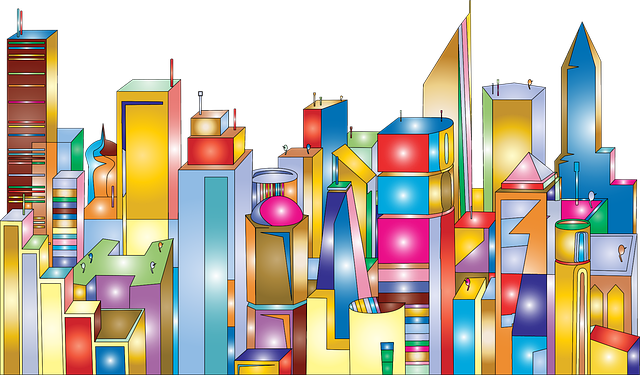 Free buildings nature skyscraper vector