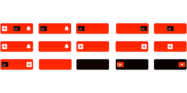 Free subscribe follow notification vector