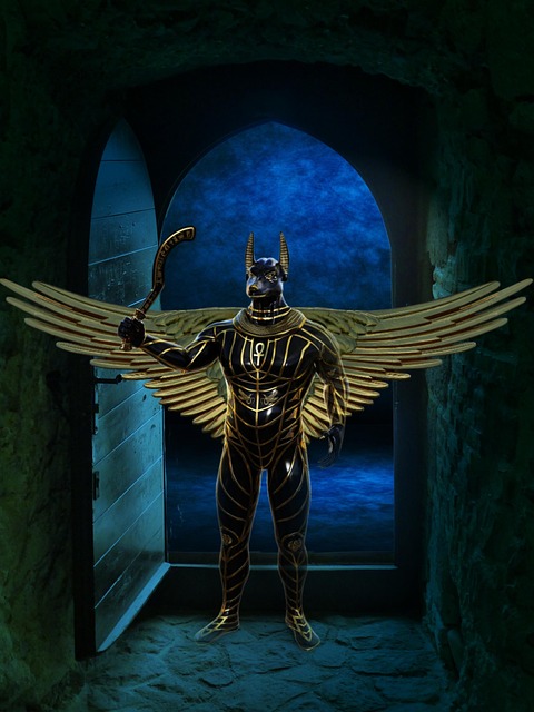 Free background room doorway illustration