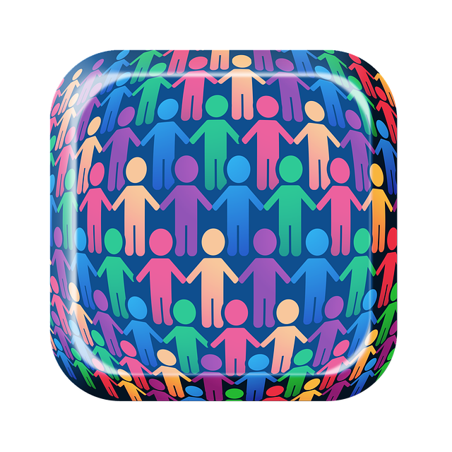 Free stud button social media illustration