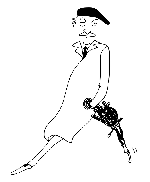 Francisco Ayala, Caricatura, Escritor